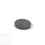 Imán de Ferrita diámetro 25x4 mm (grueso) 1u.