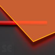 Plancha de Metacrilato Reciclado fluorescente colores