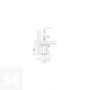 Nivelador De 50Mm Reg.20Mm C/Tornillo