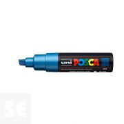 Rotulador Pintura Posca Azul Metálico Pc8k 8 mm