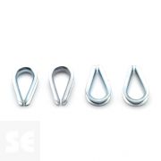 Guardacabos Galvanizado 5mm (4u.)