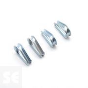 Guardacabos Galvanizado 5mm (4u.)