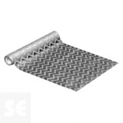 Camino de Mesa Organza Plateado 28x500cm