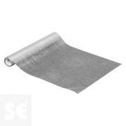 Camino de Mesa Organza Plateado 28x500cm