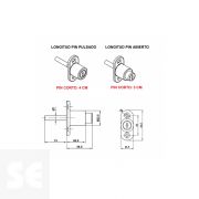 Cerradura Ventana Corredera Cromo