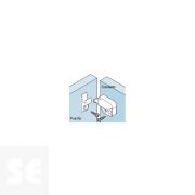 Cierre Toca Mini Marron. 1 Und