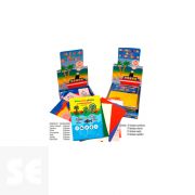 10 Hojas Seda Color Surti 16Gr 24 x 32 cm