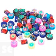 Cuentas Poliméricas 14863 Cilindro -Disco Surt 10mm 200u