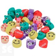 Cuentas 14864 Poliméricas Infantiles Diam.10x4mm 35u..