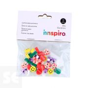 Cuentas 14864 Poliméricas Infantiles Diam.10x4mm 35u..