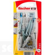 Taco Fischer de expansión S 8 con tornillo (10u)