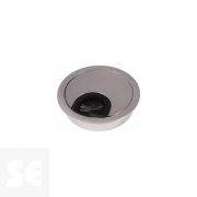 Pasacables Zamak Niquel Mate 80 Mm