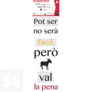 Sticker Deco Pot Ser No Serà  24x68Cm