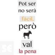 Sticker Deco Pot Ser No Serà  24x68Cm