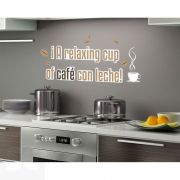 Sticker Deco A Relaxing Cup 24x68Cm