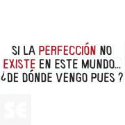Sticker Deco Si La Perfeccíon... 24x68Cm