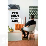 Sticker Deco It'S Only Rock N Roll 24x68Cm