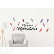 Sticker Deco New Adventure 24x68Cm