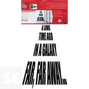 Stickers Deco - A Long Time 48x68 Cm