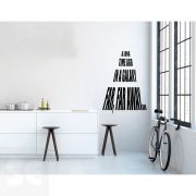 Stickers Deco - A Long Time 48x68 Cm