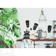 Stickers Deco - Café Starbuck 48x68 Cm