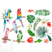 Sticker Deco-S Tropical 157171 (2 Láminas 21x29,7)