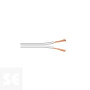 Cable Paralelo Audio Blanco Polarizado 2x0,5/10 m