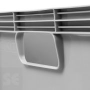 Caja (SIN TAPA) Robusto-Box Plástico Gris 20 l 40x30x22 cm