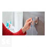Powerstrips Waterproof Gancho Acero Inoxidable Baño