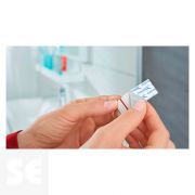 Powerstrips Waterproof Gancho Acero Inoxidable Baño