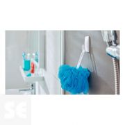 Powerstrips Waterproof Gancho Plastico Blanco