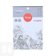 Colorear Forest 12 Diseños 24 Hojas 16x23cm.