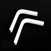 Soporte Escuadra Mod.210 Blanco 200x150 Tacos-Tornill. 2 Unds
