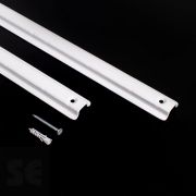 Soporte Escuadra Mod.210 Blanco 375x250 Tacos-Tornill. 2 Unds