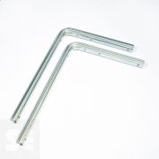 Soporte Escuadra Mod.210 Zinc. 300x250 Tacos-Tornill. 2 Unds