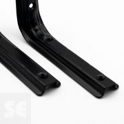 Soporte Escuadra Mod.210 Negro 160x120 Tacos-Tornill. 2 Unds