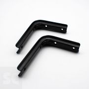 Soporte Escuadra Mod.210 Negro 160x120 Tacos-Tornill. 2 Unds