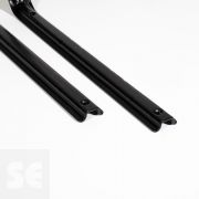 Soporte Escuadra Mod.210 Negro 300x250 Tacos-Tornill. 2 Unds