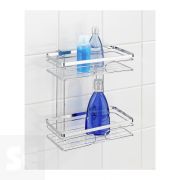 Estanteria Mural 2 Repisas De Acero Inoxidable Premium