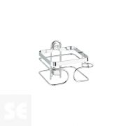 Soporte Secador De Pelo Premium De Acero Inoxidable