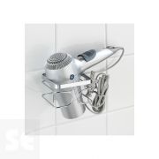 Soporte Secador De Pelo Premium De Acero Inoxidable