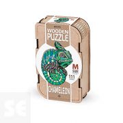 Ewa Puzzle Camaleón (M) 111 Piezas Caja de Madera