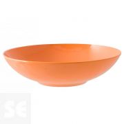 Plato Hondo Melamina Naranja 20 cm