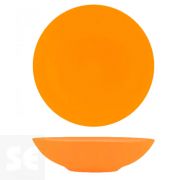 Plato Hondo Melamina Naranja 20 cm