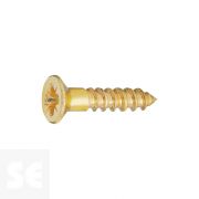 Tornillos para Madera 2,5x16mm. Pozidrip Pz Cabeza Avellanada Din 7997 Latón (30u.)