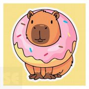 Capibara Pintar por Números Capybara On Vacation Ideyka