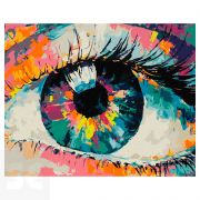 Rainbow Look Pintar por Números Ideyka