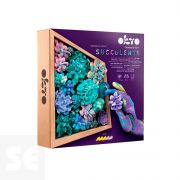 Suculentas Diy de Wood&Craft Ternura 21x21cm
