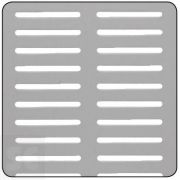 Plancha de Aluminio ranuras perforadas