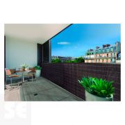 Mimbre Sintético Fency Twin Marrón Oscuro 1x3 m